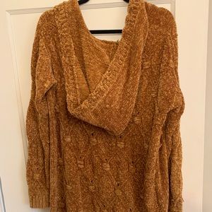 Gorgeous Gold Chenille Sweater
